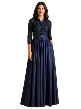 Aidan Mattox Dresses | Aidan Mattox Evening Gown | Color: Blue | Size: 0 | Jnajar93's Closet